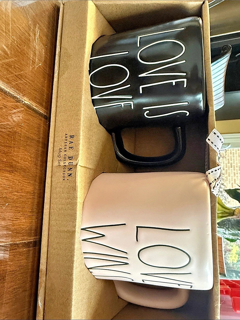 Rae Dunn “Love is Love + Love Wins” Mug Set